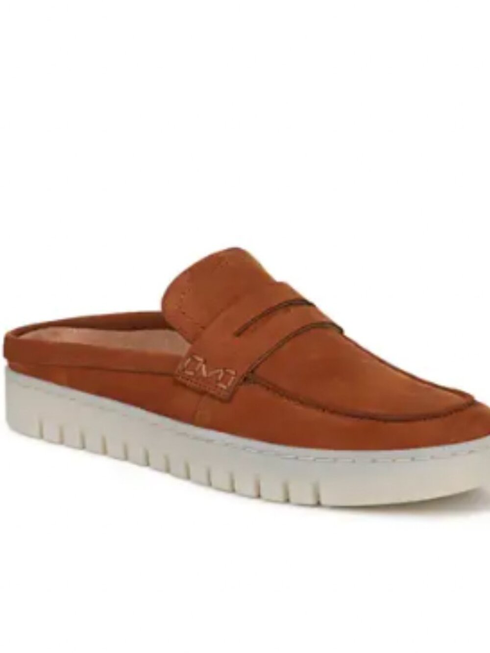 Brown Uptown Penny Loafer Mule- NWT 9.5 Wide